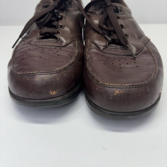 SAS Time Out Mens Comfort Shoes / Antique Walnut Leather / Sz 7.5 M Brown Nurse - Picture 3 of 13